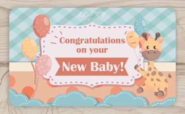 Picture of Congratulations on your New Baby! Cute!