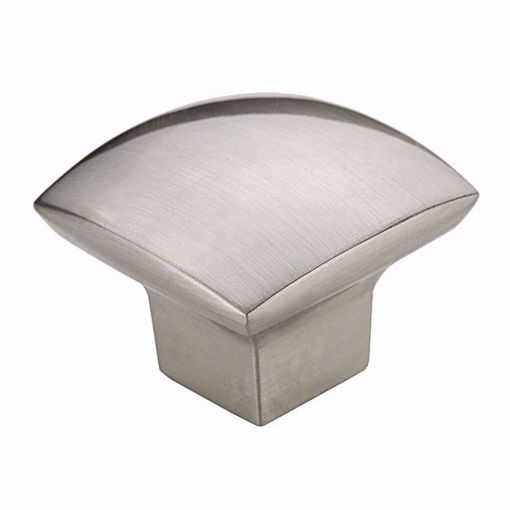 Picture of Modern Metal Brushed Nickel Knob - 8143