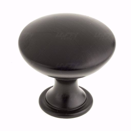 Picture of Modern Metal Matte Black Knob - 9041