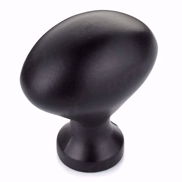 Picture of Traditional Metal Matte Black Knob - 4443