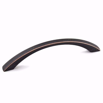 Picture of Modern Metal Brushed Oil-Rubbed Bronze Bow Pull - 5235