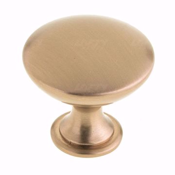 Picture of Modern Metal Champagne Bronze Knob - 9041