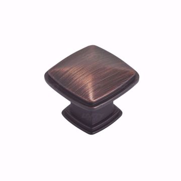 Picture of Transitional Metal Brushed Oil-Rubbed Bronze Knob - 810