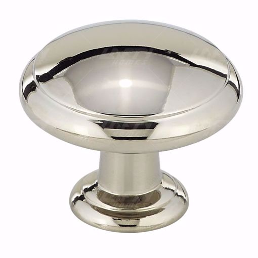 Picture of Transitional Metal Polished Nickel Knob - 8093