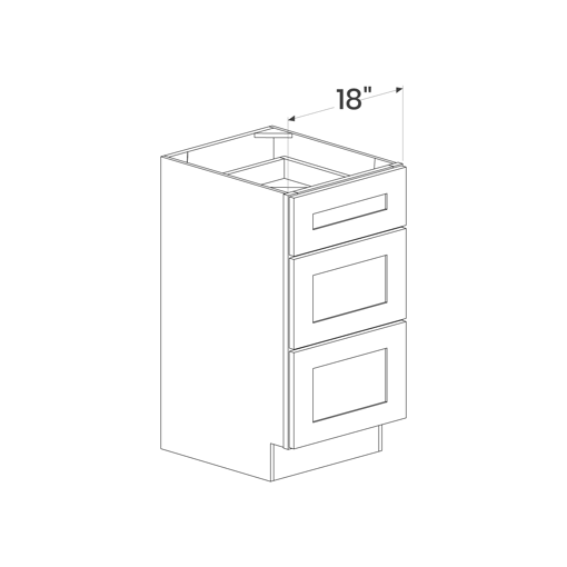 Picture of White Shaker - 3VDB18