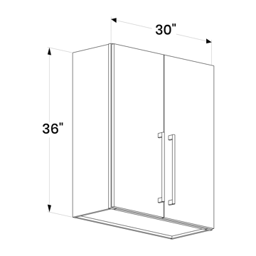 Picture of White Shaker - W3036