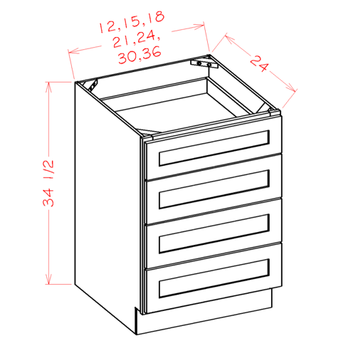 Picture of White Shaker - 4DB36