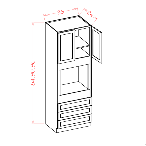 Picture of White Shaker - Single Oven 339024