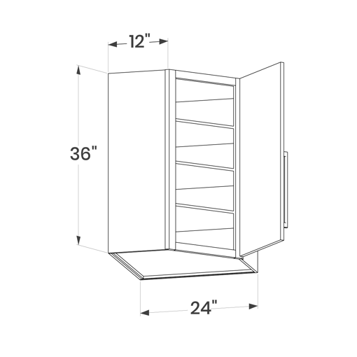 Picture of White Shaker - WDC2436